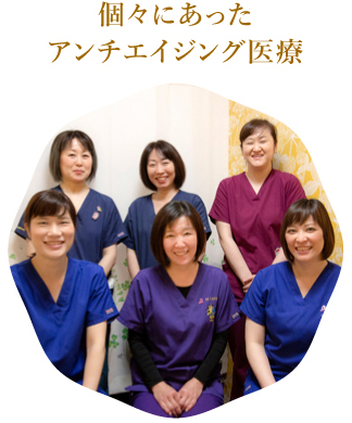 個々にあったアンチエイジング医療